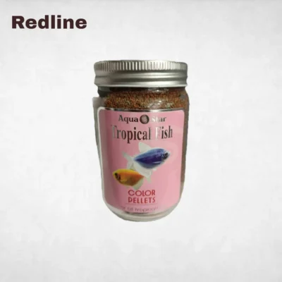 غذای ماهیان گرمسیری آکوا استار مدل Color Pellets (لیبل صورتی)