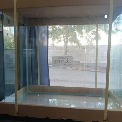 آکواریوم شیشه‌ای آکوا 60×55×30 سانت